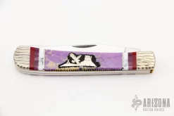 Custom 2-Blade Trapper - Brian Yellowhorse -Knives at Knife Center 1646070047 3928