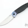 Mujir Frame Lock Knife Black Ti W/Timascus -Knives at Knife Center 1651610848 1781