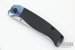 Mujir Frame Lock Knife Black Ti W/Timascus -Knives at Knife Center 1651610848 5096