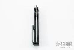 Mujir Frame Lock Knife Black Ti W/Timascus -Knives at Knife Center 1651610848 8280