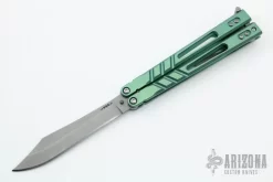 Alpha Beast Balisong 3.0 Premium Green OG Blade