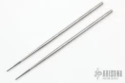 2- Piece Takedown Titanium Chopsticks W/ Pouch - Raw Finish