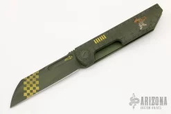 Revenge "Fukushu" Mid-Size EDC Front Flipper-Taz Graphic