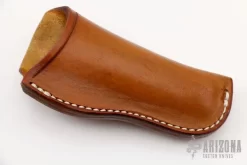 Leather Belt Sheath - Hand Tooled