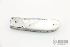 Damasteel And MOP Bolster Release 11 Damasteel And MOP Bolster Release -Knives at Knife Center 1663184929 5384