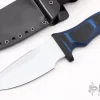 Mad Dog Knives "Voodoo Frog" T3 Choil Black & Blue Composite Handle 2 Mad Dog Knives "Voodoo Frog" T3 Choil Black & Blue Composite Handle -Knives at Knife Center 1664219773 3297