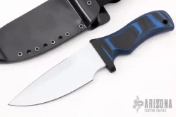 Mad Dog Knives "Voodoo Frog" T3 Choil Black & Blue Composite Handle