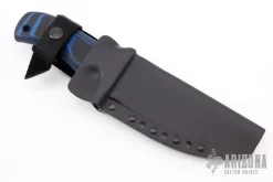 Mad Dog Knives "Voodoo Frog" T3 Choil Black & Blue Composite Handle 7 Mad Dog Knives "Voodoo Frog" T3 Choil Black & Blue Composite Handle -Knives at Knife Center 1664219773 7624