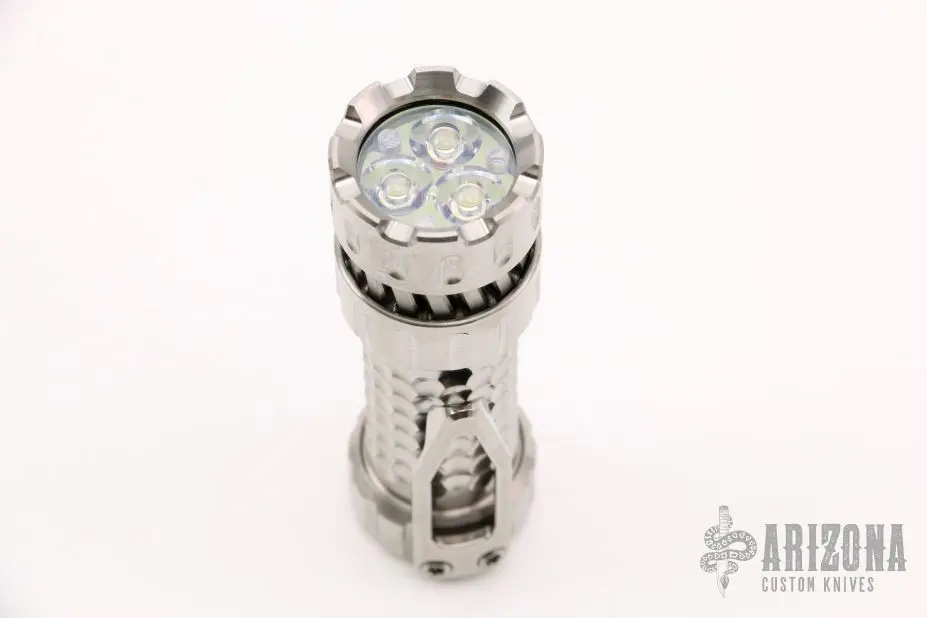 Mechtorch EDC Flashlight GEN2 - Titanium Raw 7 Mechtorch EDC Flashlight GEN2 - Titanium Raw - Image 5