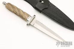 Spiral Fluted Oosic Dagger 6 Spiral Fluted Oosic Dagger -Knives at Knife Center 1667390639 9466