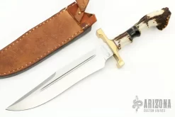 Model 402 Crown Stag Bowie