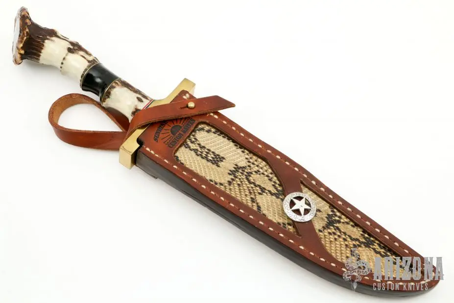 Model 402 Crown Stag Bowie 4 Model 402 Crown Stag Bowie - Image 3