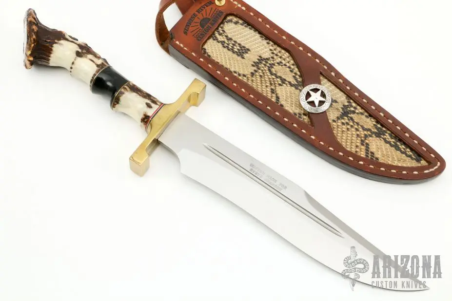 Model 402 Crown Stag Bowie 3 Model 402 Crown Stag Bowie - Image 2