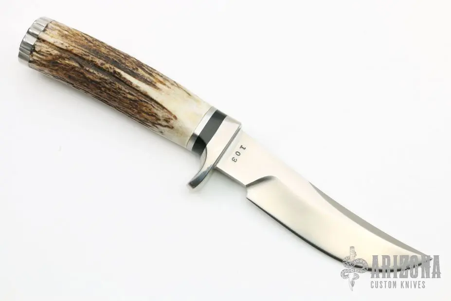 Clip Point Hunter - Stag 4 Clip Point Hunter - Stag - Image 2