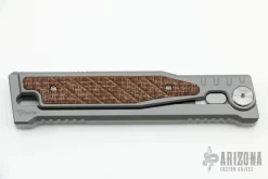 EXO Tanto Gravity Knife - Brown Burlap Micarta 8 EXO Tanto Gravity Knife - Brown Burlap Micarta -Knives at Knife Center 1673286529 9903