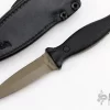 Galvo Dagger - 3v Black Groovy G-10 And FDE Cerakote 1 Galvo Dagger - 3v Black Groovy G-10 And FDE Cerakote -Knives at Knife Center 1673887806 3615
