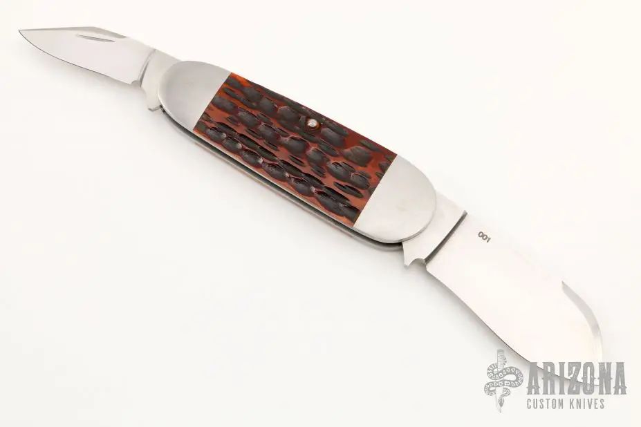 2-Blade Elephant Toe Slipjoint #001 4 2-Blade Elephant Toe Slipjoint #001 - Image 2