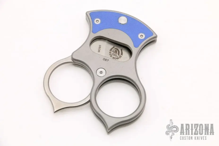 Condor Cutter Cigar Cutter - Blue G10 4 Condor Cutter Cigar Cutter - Blue G10 - Image 2