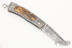 Damascus Interframe Lockback 8 Damascus Interframe Lockback -Knives at Knife Center 1674163042 4294