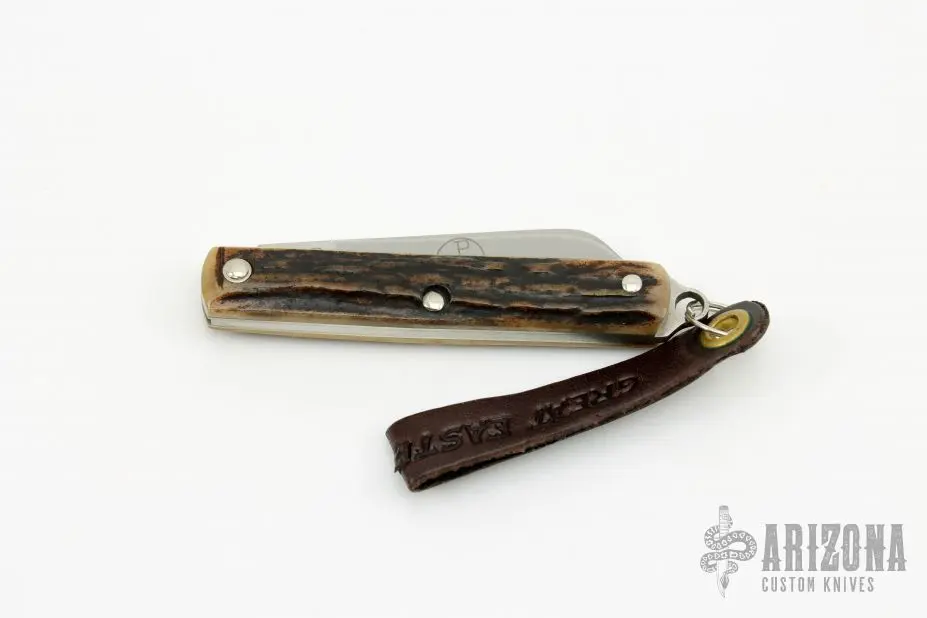 053121 Keychain Knife - Sambar Stag 5 053121 Keychain Knife - Sambar Stag - Image 3