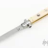 9" Swivel Bolster Auto - Imitation Ivory -Knives at Knife Center 1675432334 3807
