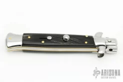 9" Swivel Bolster Auto - Buffalo Horn 8 9" Swivel Bolster Auto - Buffalo Horn -Knives at Knife Center 1675949438 3128