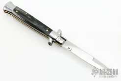 9" Swivel Bolster Auto - Buffalo Horn 7 9" Swivel Bolster Auto - Buffalo Horn -Knives at Knife Center 1675949438 3418