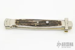 11" Maltese Cross Stiletto - Stag 8 11" Maltese Cross Stiletto - Stag -Knives at Knife Center 1676383518 6043