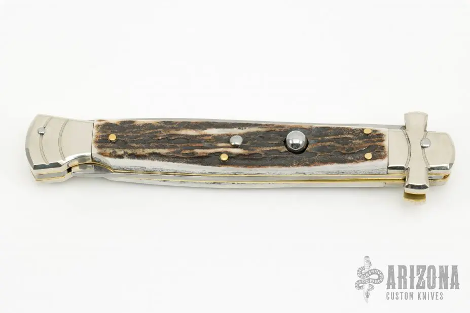 11" Maltese Cross Stiletto - Stag 5 11" Maltese Cross Stiletto - Stag - Image 3