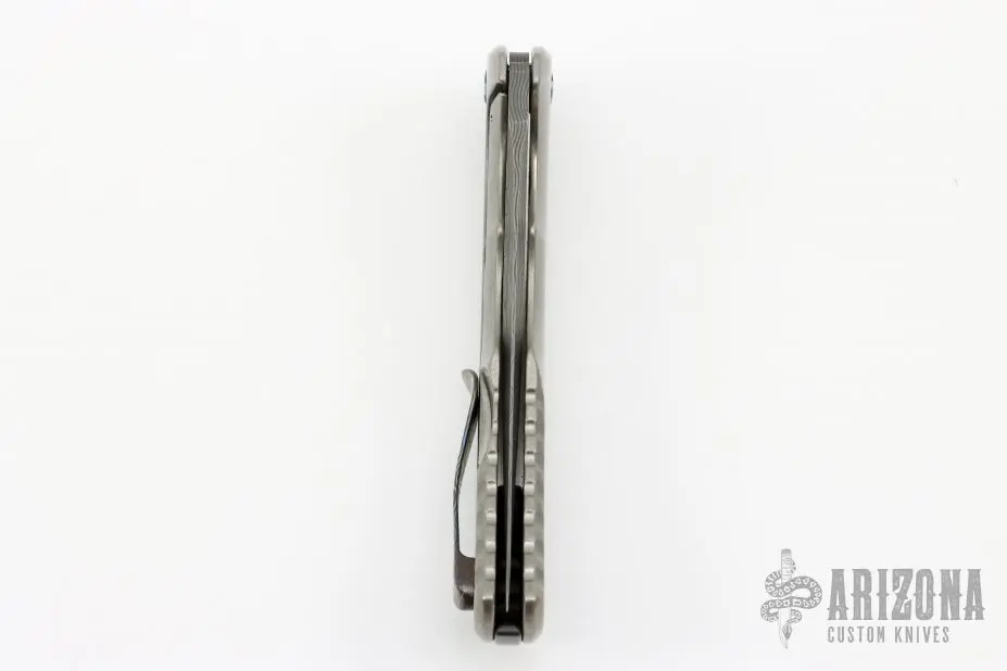 Sicario - Damascus Blade ZircuTi Clip 6 Sicario - Damascus Blade ZircuTi Clip - Image 4