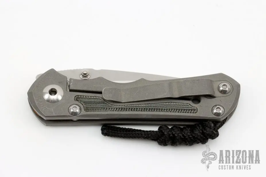 Small Inkosi - Black Canvas Micarta Inlays 5 Small Inkosi - Black Canvas Micarta Inlays - Image 3