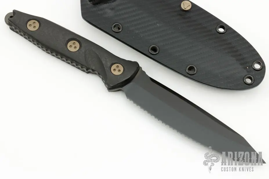 114-3 DLCCFS Socom Alpha T/E Signature Series Carbon Fiber DLC Full Serrated 4 114-3 DLCCFS Socom Alpha T/E Signature Series Carbon Fiber DLC Full Serrated - Image 2