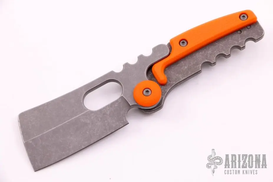 Custom Thorn Gen3 - Orange G-10 3 Custom Thorn Gen3 - Orange G-10