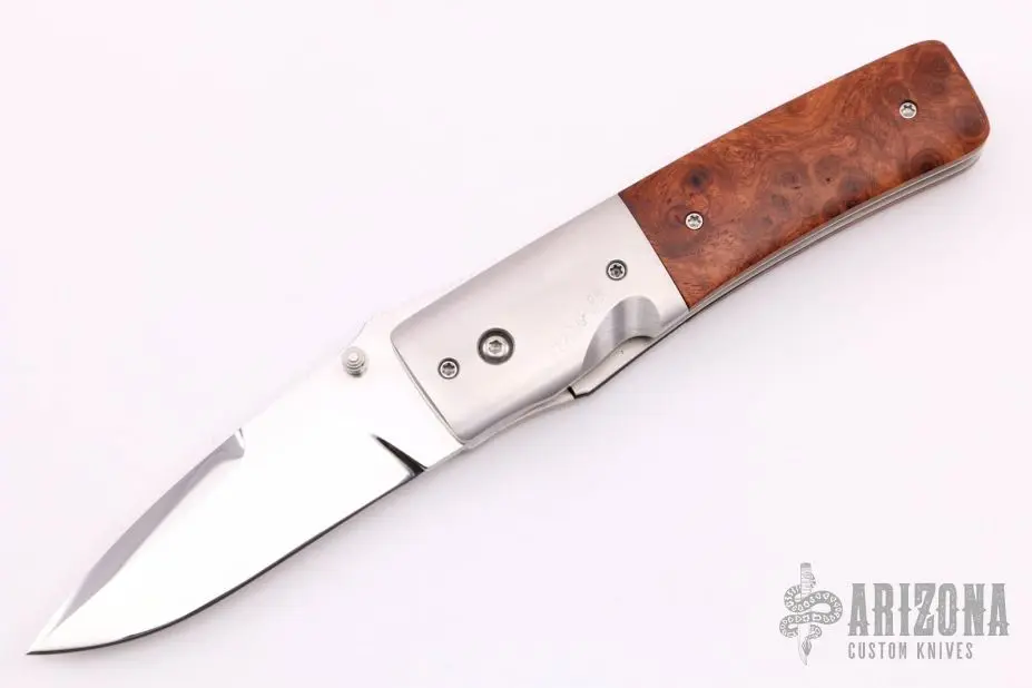 Burl Linerlock 3 Burl Linerlock