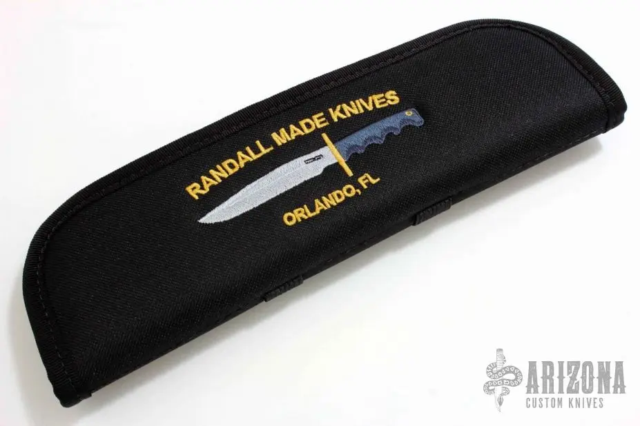 Nylon Zippered Case - 10" X 3" - Randall Fighter Logo