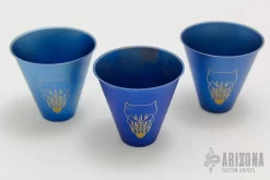 Titanium Shot Glasses - Devil